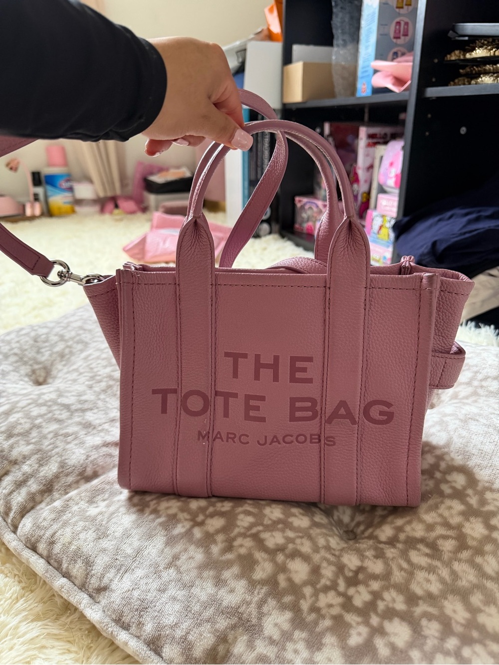 Marc Jacobs The Tote Bag in Lavender Pink MEDIUM